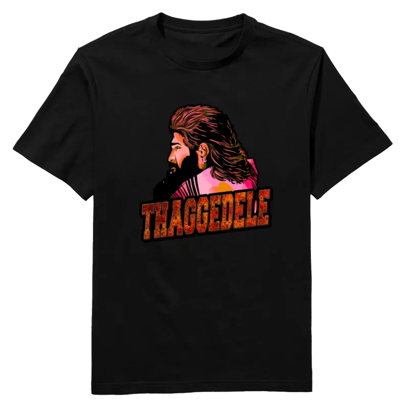 Pushpa Thaggedele Round Neck T-Shirt