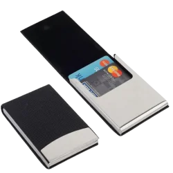 Vertical Black Card Holder