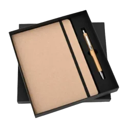 Eco Elastic Pen And Diary