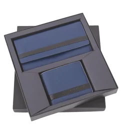 Giordano Ladies & Gents Wallet Combo (Blue)