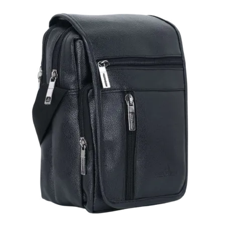 Ruston Messenger Sling Bag (Black)