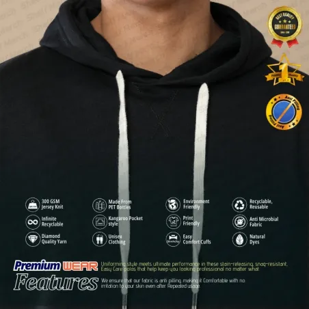 Customized Optiknit Hoodie