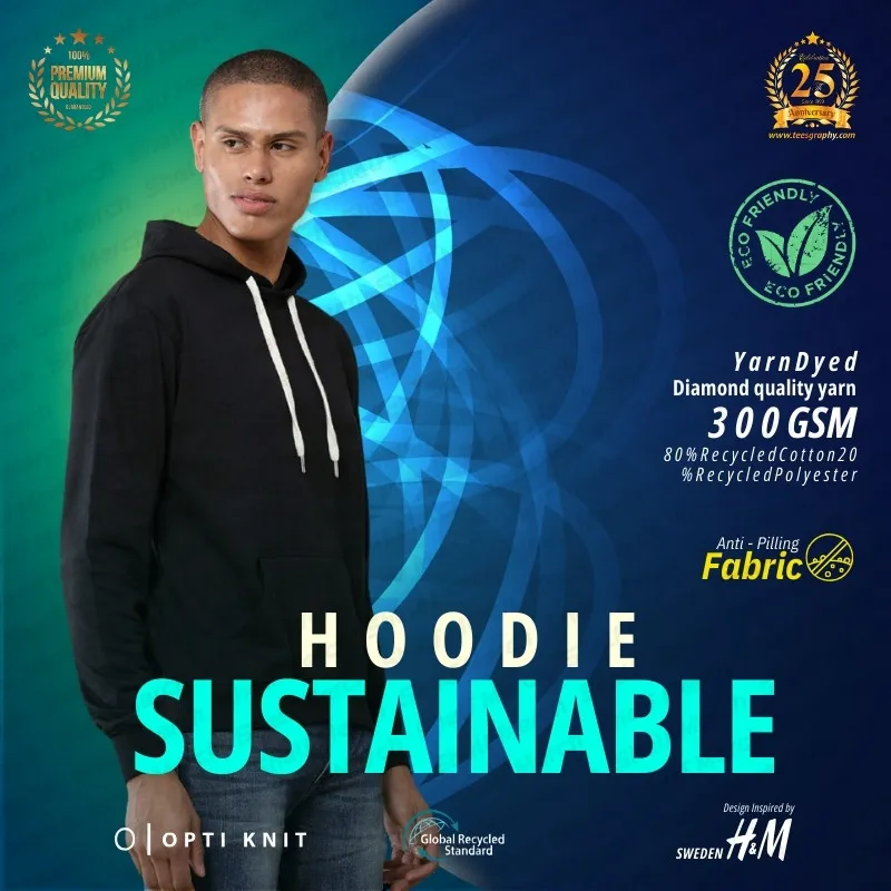 Customized Optiknit Hoodie