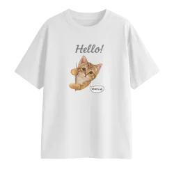 Hello! Oversized T-Shirt