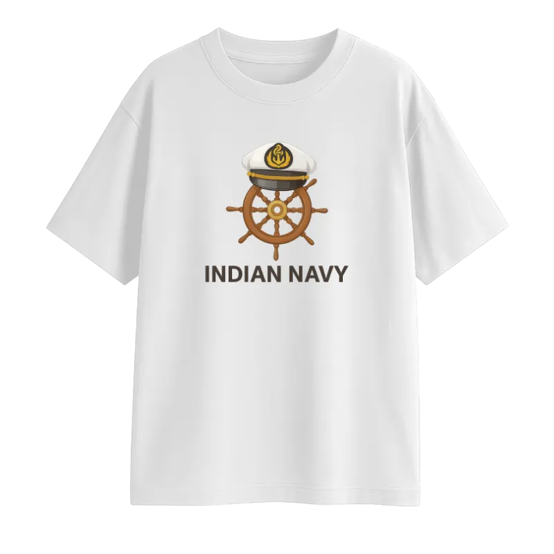 Indian Navy Oversized  T-Shirt