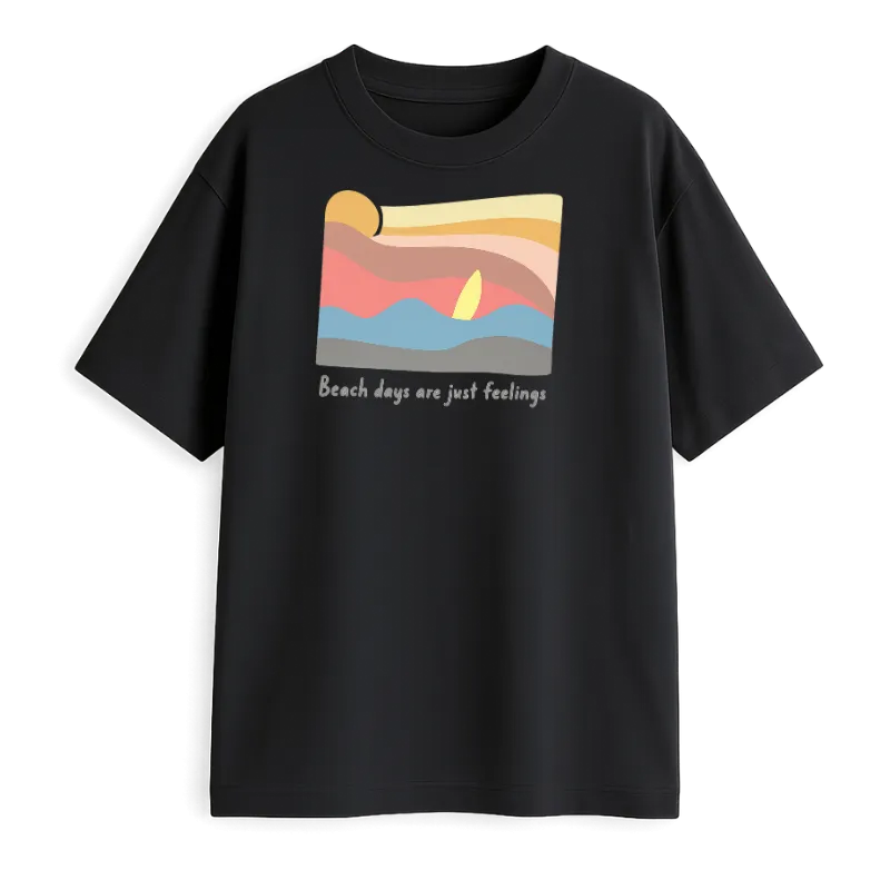Beach Days Are Just Feelings Oversized T-Shirt