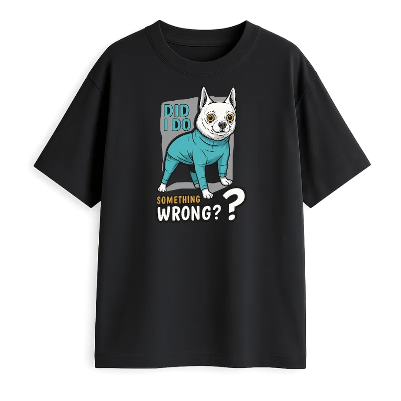 Something Wrong? Oversized T-Shirt