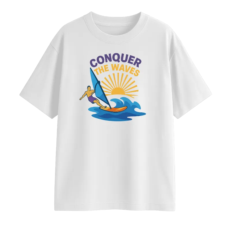Conquer The Waves Oversized T-Shirt