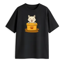 Cat Oversized T-Shirt