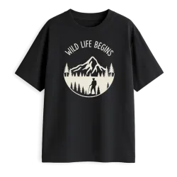 Wild Life Begins Oversized...