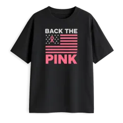 Back The Pink Oversized...