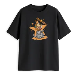 Space Dog Oversized T-Shirt
