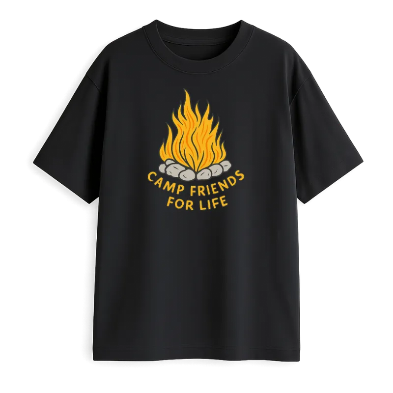 Camp Friends For Life Oversized T-Shirt