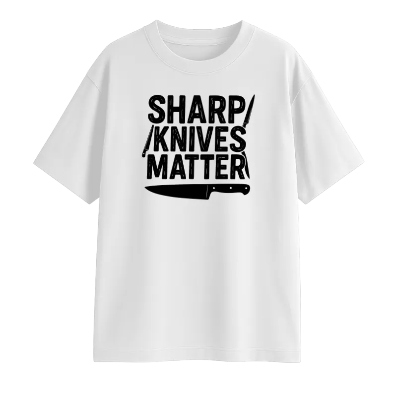 Sharp Knives Matter Oversized T-Shirt