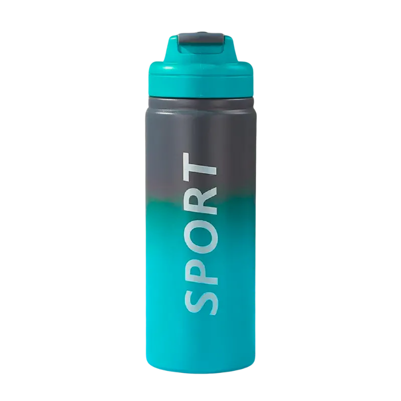 Vacuum Hot & Cold  Sports Sipper Bottle (Blue)