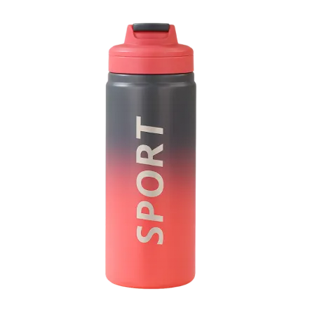 Vacuum Hot & Cold Sports Sipper Bottle (Red)