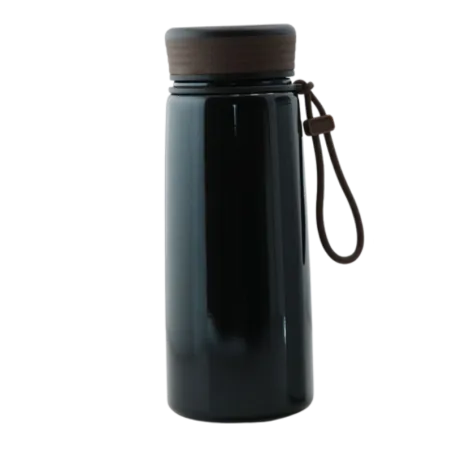Office Essentials Steel Bottle (Black)