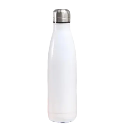 Profes Steel Desk Bottle (White)
