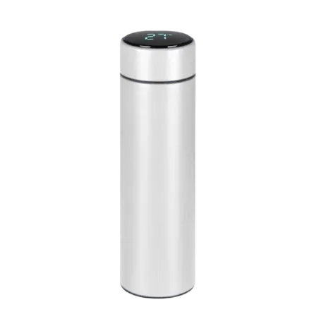 Temperature Display Bottle (White)