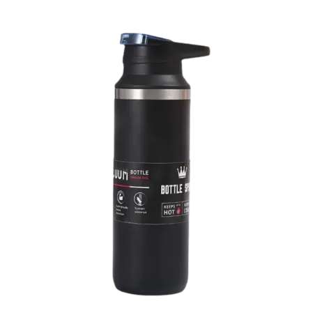 Hot & cold vacuum bottle (Black)