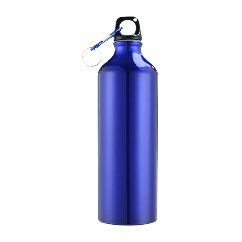 Aluminum Metal Glossy Bottle (Blue)