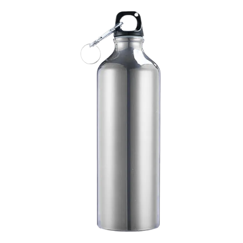 Aluminum Metal Glossy Bottle