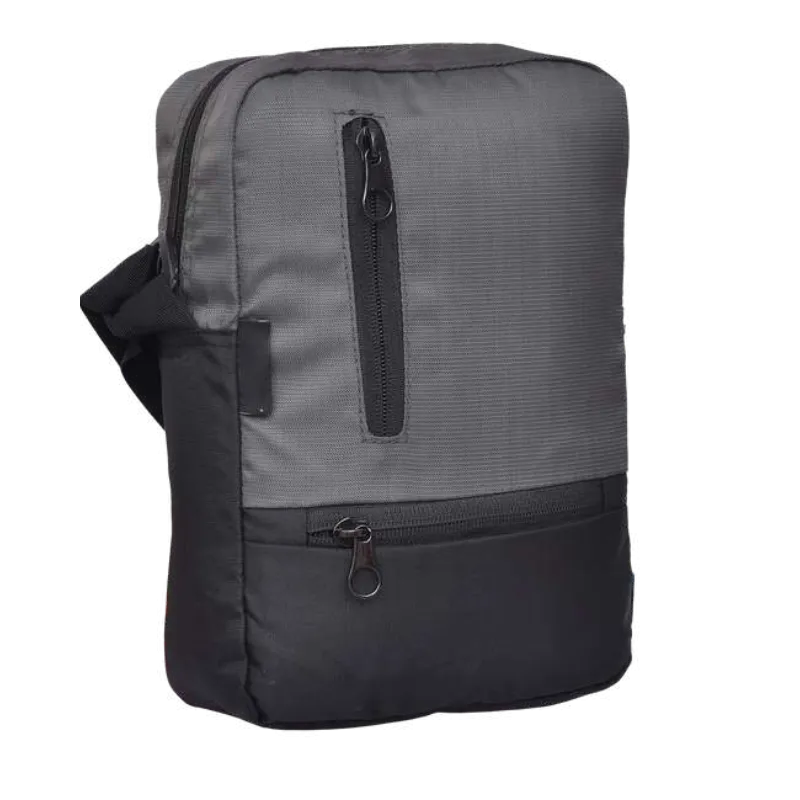 ZipStream Crossbody Bag (Grey)