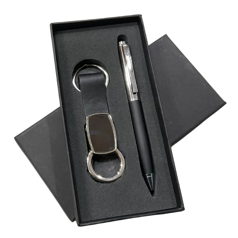 Team Emblem Key Chain And Pen Kit (Sliver)