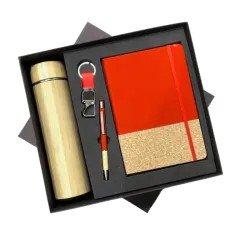 Wooden Set For Employee (Red)