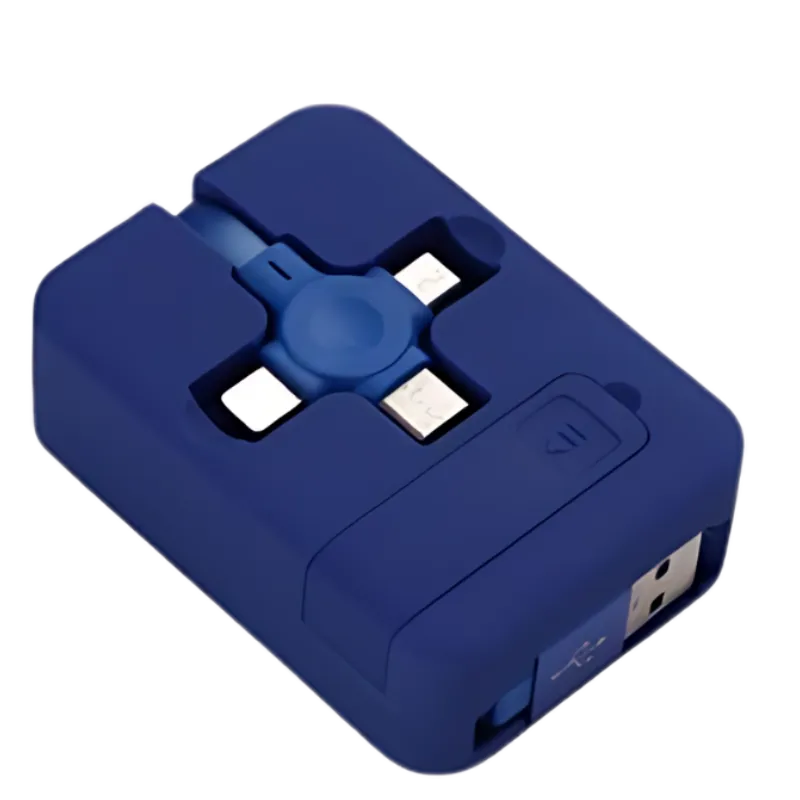 Makaron telescopic  3 in 1  Cable Extender (Blue)