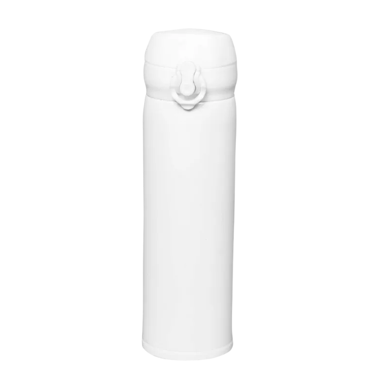 ExecutiveFlow Steel Desk Bottle (White)