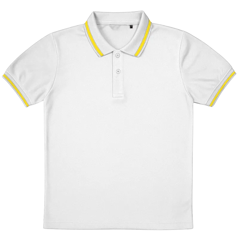 Customized Tuck Polo T-shirt (YellowTipping)