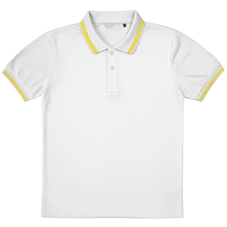 Customized Tuck Polo T-shirt (YellowTipping)