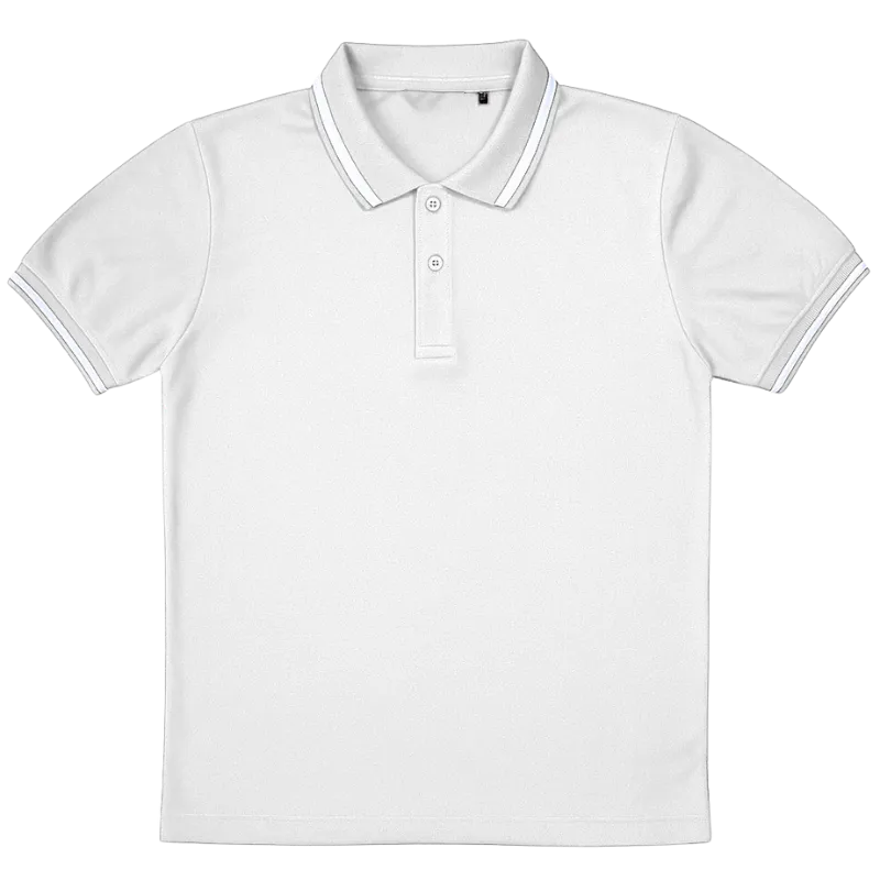 Customized Tuck Polo T-shirt (White Tipping)