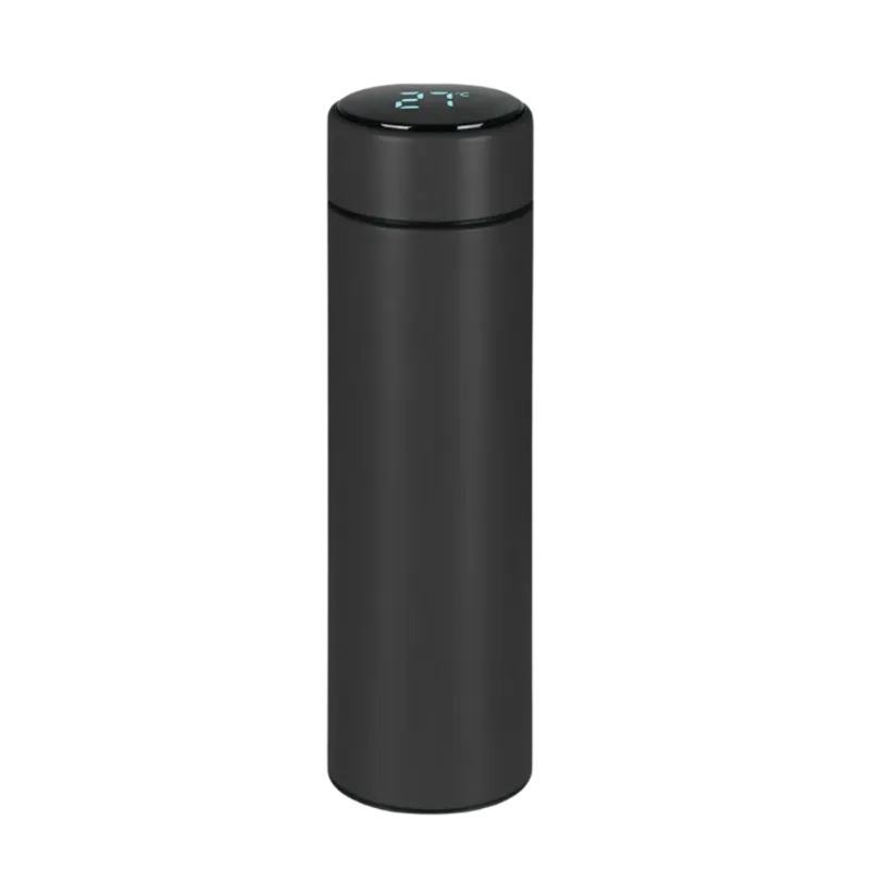 Temperature Display Bottle (Black)