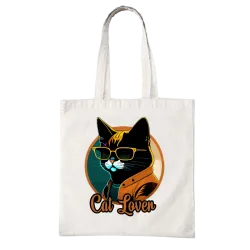 Cat Lover Tote Bag