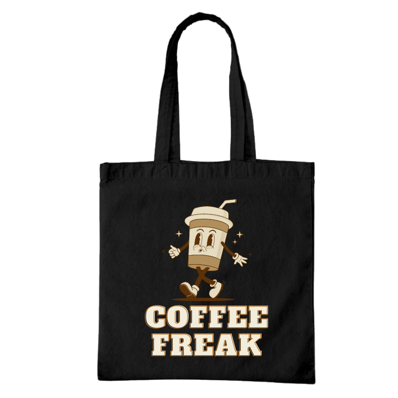 Coffee Freak Tote Bag
