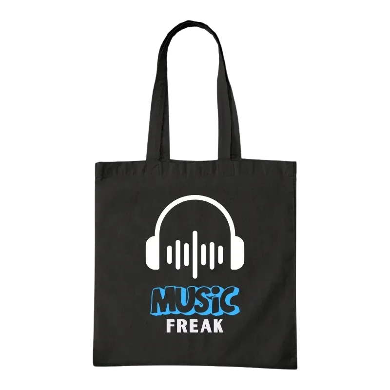 Music Freak Tote Bag