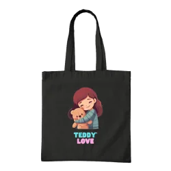 Teddy Love Tote Bag