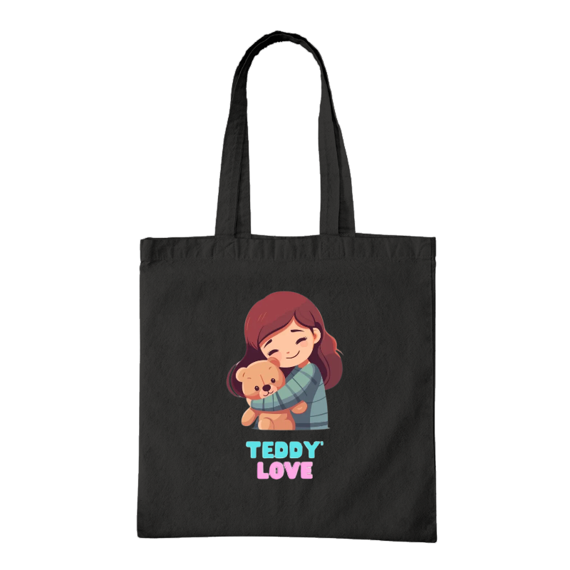 Teddy Love Tote Bag