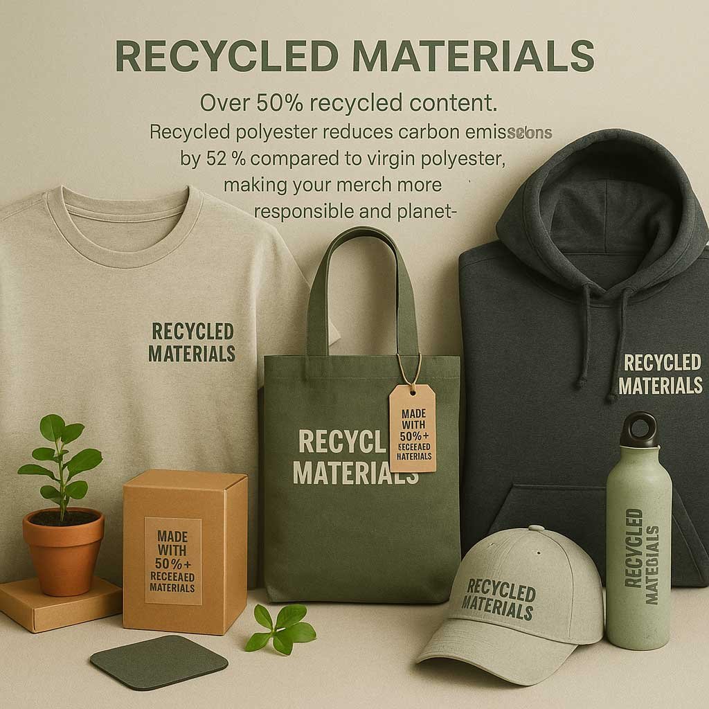 Recycled material certification