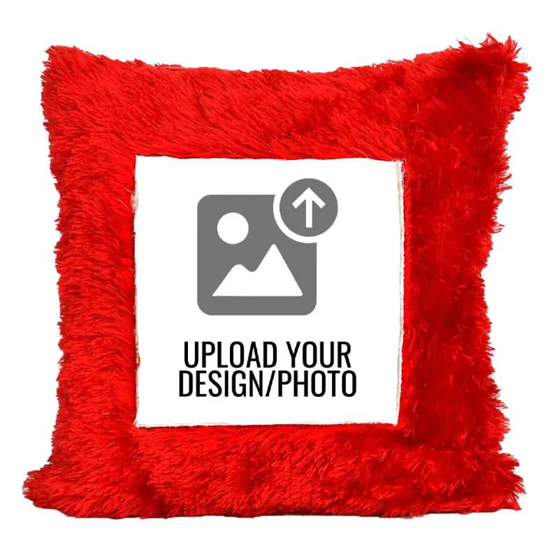 Marriage Customized Square Fur Pillows
