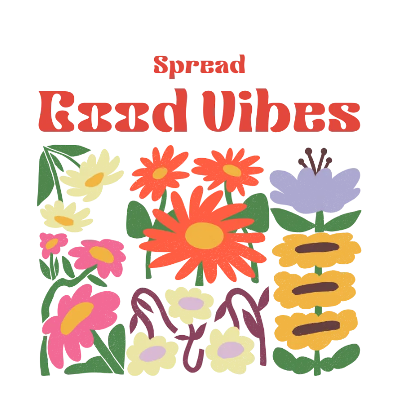 Spread Good Vibes Tote Bag