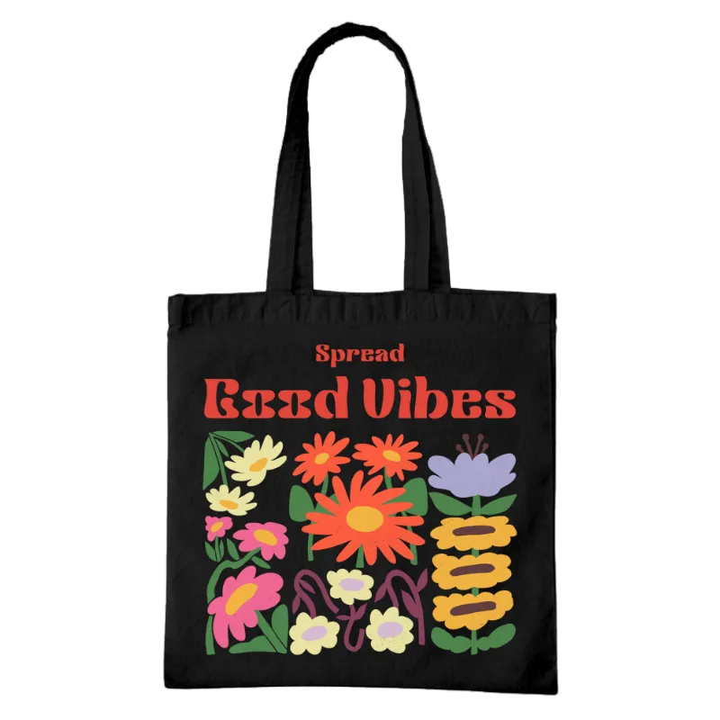 Spread Good Vibes Tote Bag