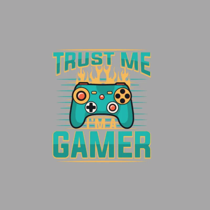 Trust Me I'M A Gamer A4 StickZing