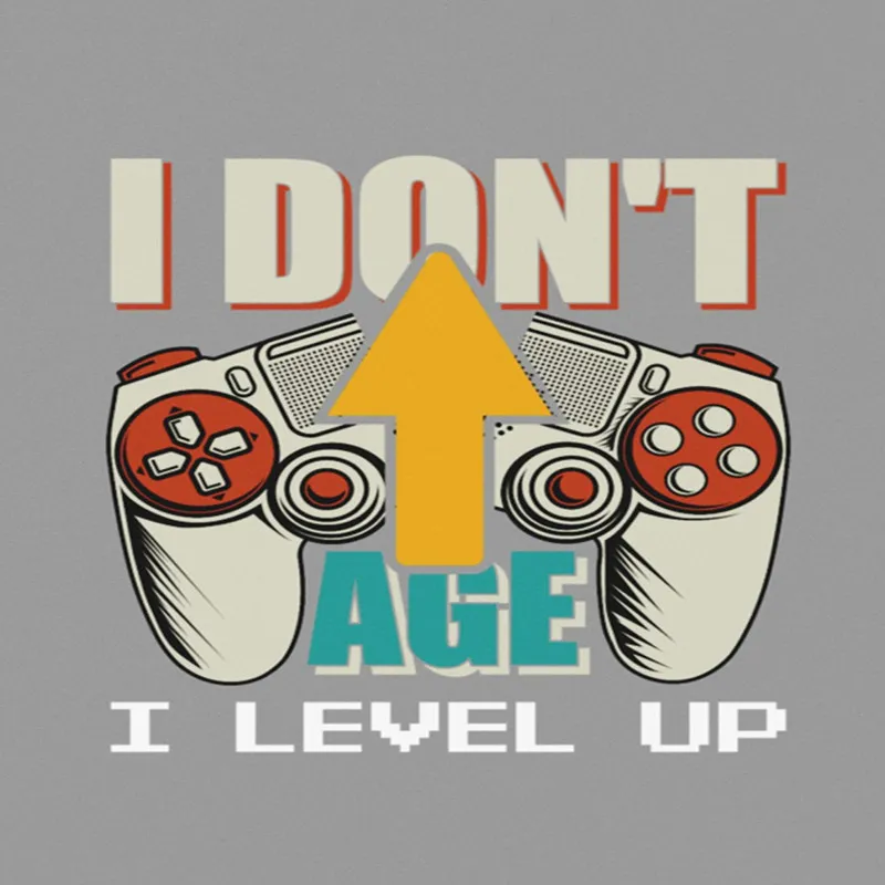 I Don't Age I Level Up A4 StickZing