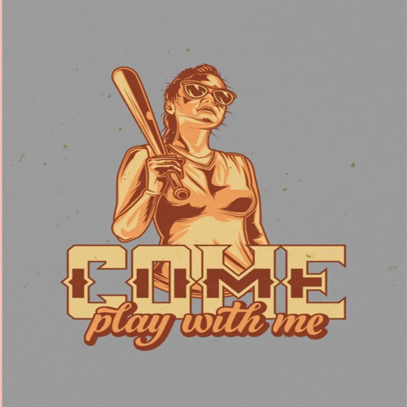 Come Play With Me A4 StickZing