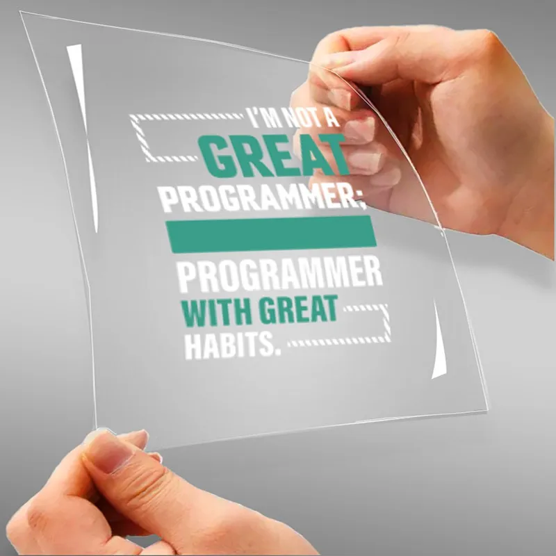 I'm Not A Great Programmer A4 StickZing