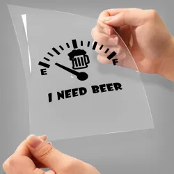 I Need Beer A4 Stick Zing