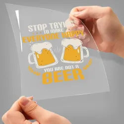 Stop Trying To Make Everyone Happy A4 Stick Zing